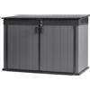 Keter Porta Attrezzi da Esterno Cortina Mega Grigio Scuro 190,5x109,3x132,5H cm