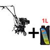 Alpina Motozappa Alpina ATL 36 V a Scoppio 4 Tempi Benzina 100cc + 15W-40 1Lt Omaggio