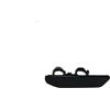 Tappo copri lavafaro ABS nero per BMW 330Ci per E46 Coupè 2003-2006
