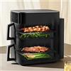 Xiaomi Smart Double Stack Air Fryer 12L Black Friggitrice ad Aria doppio cestell