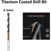unbrand Punta per trapano HSS 1,5-6,5 mm 1/4 gambo esagonale per alluminio/legno rivesti