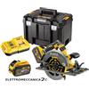 DEWALT DCS579X2-QW sega circolare 54v 2x9ah flexvolt 190mm max taglio 61mm tstak