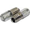 LED-Mafia E10 Lampadina Sostitutiva LED 12V AC/DC 180° Warmweiß 2x 6x 10x