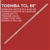 KIT 2 BARRE STRIP 68 LED TV TOSHIBA GIC65LB74/5-LED7016-V0.2 4C-LB6568-ZM01K