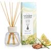 Yankee Candle Diffusore a Bastoncini | Clean Cotton | Per Ambienti Piccoli e Medi | Fino a 10 Settimane di Profumo