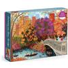 Galison Joy Laforme Autumn on Bow Bridge 1000 Piece Puzzle