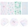 4 Pcs Soft Sunglasses Pouch Eyeglass Protection Custodia Portatile Per Occhiali