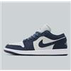 Jordan Air Jordan 1 Low Grigio E Blu Scuro Tutte Le Taglie Limited Stock