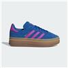 adidas Gazelle Bold Donna Sneakers In Blu E Viola Tomaia In Camoscio 43 1/3