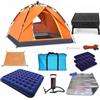 Tenda da Campeggio Automatica Pop Up per 2-4 Posti, Doppia Strato 4 Stagioni
