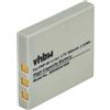 vhbw Batteria per Pentax Optio L20 A40 A30 E85 E75 M85 S4i S4 S A20 A10 500mAh 3,6V