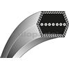 RATIOPARTS 8-056 - Cinghia a cuneo doppia, tipo 4-12,7 x 2311