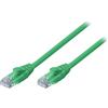 Lindy Cavo di rete Cat.6 U/UTP Verde, 3m One size Verde