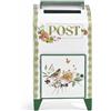 Cassetta Delle Lettere Autoportante Decorativa Posta Vintage per Giardino