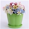 9 PCS Fioriera Plastica Vaso Da Con Drenaggio Vasi Coltivazione Colorati