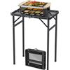 Does not apply Tavolo Da Campeggio Pieghevole 60X40 Cm,Tavolo Da Barbecue Portatile per Esterni