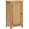 vidaXL Credenza 45x32x85 cm in Legno Massello di Rovere