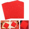 60 Pcs Carta Rossa Cinese Quadrata Caligraphy Painting Paper Da Pittura