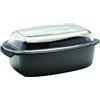 Alluflon Group Berndes Specials Enduro Rostiera Multiuso con Coperchio in Vetro 33x21
