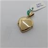 CIONDOLO PORTAFOTO CHIUSO A FORMA DI CUORE LISCIO ORO GIALLO 18KT 3,6 GR. (8585)