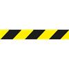 blendend Nastro adesivo nero e giallo, resistente, alta aderenza, facile applicazione, ideale per segnaletica e artigianato.
