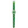 Peers Hardy Minecraft Creeper Green Printed Strap Quartz Watch MIN9033