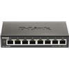 D-Link DGS-1100-08V2 Gestito L2 Gigabit Ethernet (10/100/1000) Nero