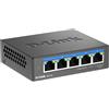 D-Link DMS-105 Non gestito L2 2.5G Ethernet (100/1000/2500) Nero