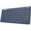 Trust Lyra Tastiera Blu Bluetooth wireless compatta multidispositivo