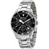 Sector No Limits Orologio Sector 230 R3273661009 Acciaio Cronografo Nero Uomo 43mm Dive