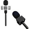 Kimyoaee SUPPORTO PER MICROFONO PER DJI MIC 3 MINI 2 RODE WIRELESS GO II MANICO PORTATILE