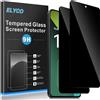 Elyco Privacy Vetro Temperato Compatibile con Xiaomi Redmi Note 13/Note 13 Pro 4G/5G,