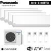 Panasonic Climatizzatore quadri split ETHEREA R32 Panasonic 9+9+9+9 btu A++ WIFI NanoeX