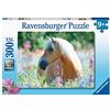 Ravensburger, Cavallo tra i Fiori, 300 Pezzi XXL, Puzzle per Bambini,