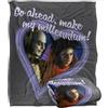 LOGOVISION Beetlejuice Valentine Make My Millennium Coperta super morbida al tatto setoso - 152 x 127 cm