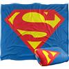 LOGOVISION Superman Shield 2016 Coperta super morbida al tatto setoso - 152 x 127 cm