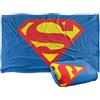 LOGOVISION Superman Shield 2016 Coperta super morbida al tatto setoso - 91 x 147 cm