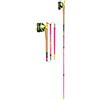 LEKI Ultratrail FX.One - Bastoncini da trail da corsa, 125 cm, colore: rosa fluo