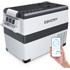 EUHOMY FRIGORIFERO PORTATILE 40L FRIGO DA CAMPEGGIO ELETTRICO 12V 220V MINI FRIGORIFERO