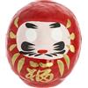 Tierra zen kp12 - Daruma Media, 6.6 x 5 x 5 cm, Colore: Rosso