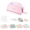 VEVOR Macchina Fustellatrice per Biglietti, Set Goffratrice Manuale Apertura 229 mm, Portatile con Fustelle Cartelle per Goffratura Fogli di Carta Piastre Taglio, per Scrapbooking Lavori Artigianato