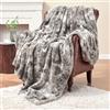 Krifey Coperta oversize in finta pelliccia, super morbida e accogliente, coperta di lusso soffice coperta pelosa, regalo di Natale di compleanno per donne, decorazione per camera da letto, camera da