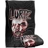 LOGOVISION Lord Of The Rings Evil Lurtz Coperta super morbida al tatto setoso - 91 x 147 cm