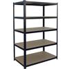 Relaxdays Scaffale per carichi Pesanti, HxLxP: 200x100x40 cm, 875 kg, 5 Ripiani, Cantina