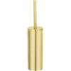 Wenko Scopino WC mod. Orea in acciaio inox autoportante con scopino WC e contenitore interno estraibile Ø 9 cm oro opaco dimensioni Ø 9 x 40,5 cm
