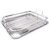 No Cestello per Friggitrice Ad Aria per Forno, Vassoio e Padella per Frutta e 2318