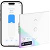 meross Matter Interruttore Tapparelle WiFi 80x80mm, Compatibile con Apple HomeKit Siri, Amazon Alexa, Google Assistant e Home Assistant, Controllo Percentuale(è Necessario Il Filo Neutro)