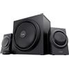 Trust Yuri set di altoparlanti 60 W Universale Nero 2.1 canali 1-via 15 W