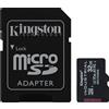 Kingston Technology Scheda microSDHC Industriale 32GB C10 A1 pSLC + Adattatore