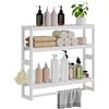 RRX Mensola portaoggetti da bagno 15 cm di profondità x 50 cm di larghezza x 53,2 cm